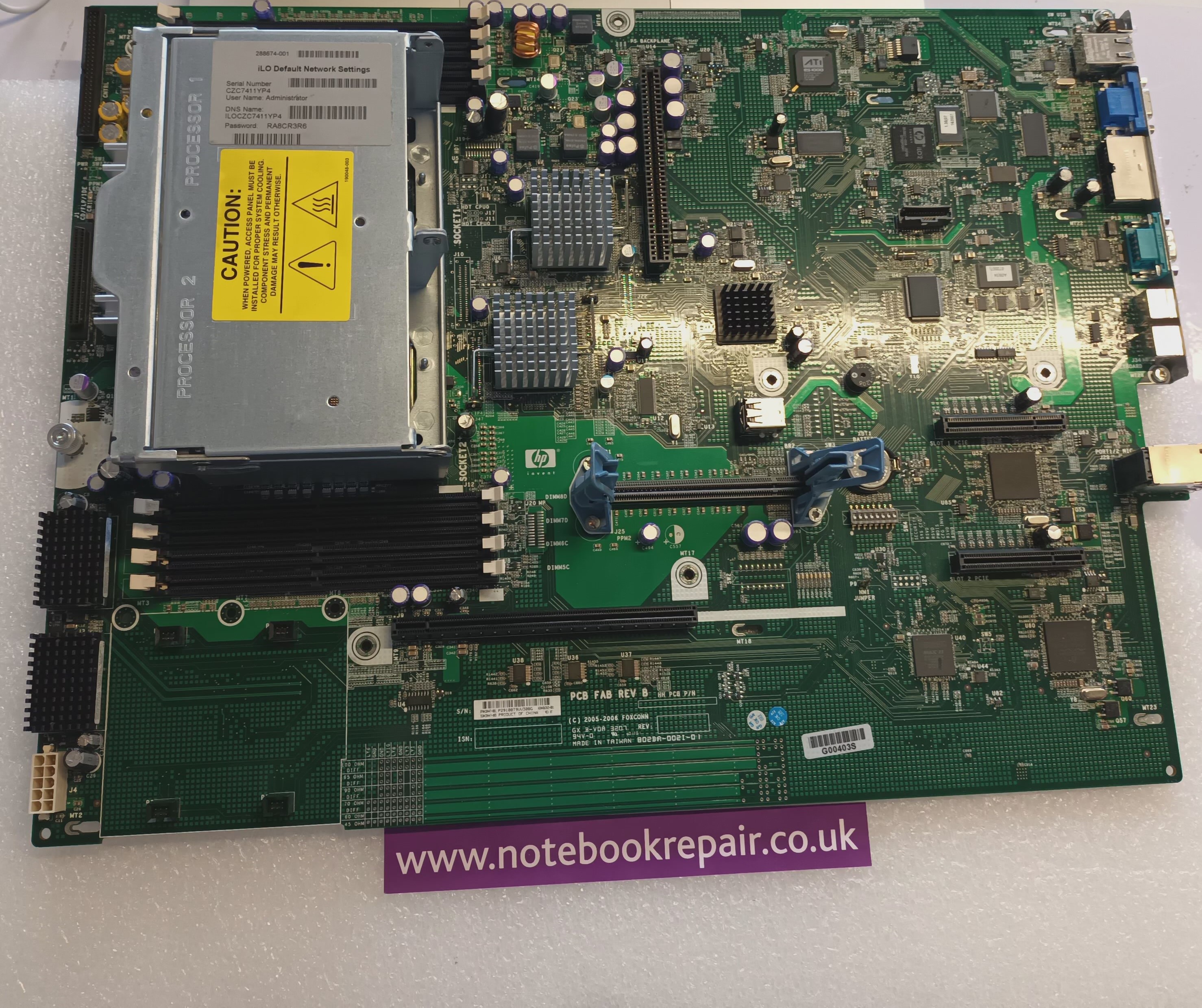 430447-001 HP ProLiant DL385 Server Dual AMD Motherboard